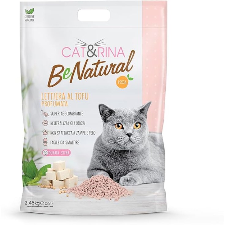 BeNatural Lettiera Al Tofu Cat&Rina 2,45kg