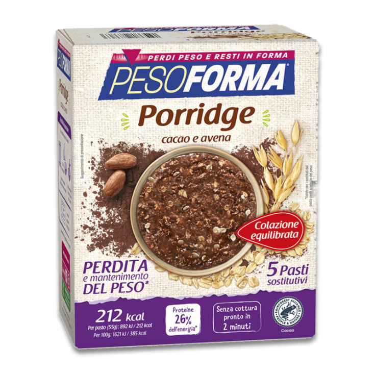 Porridge Cacao Ed Avena Pesoforma® 5x55g