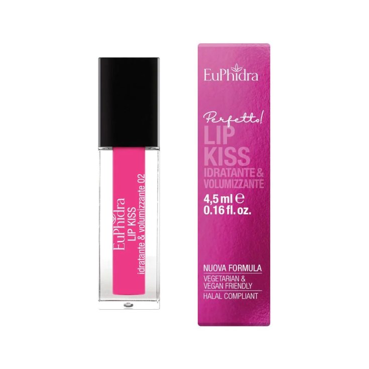 Lip Kiss Gloss Idratante & Volumizzante 02 Euphidra 4,5ml