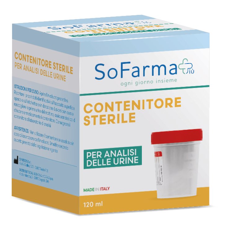 Sofarmapiù Contenitore Sterile Per Urine 120ml