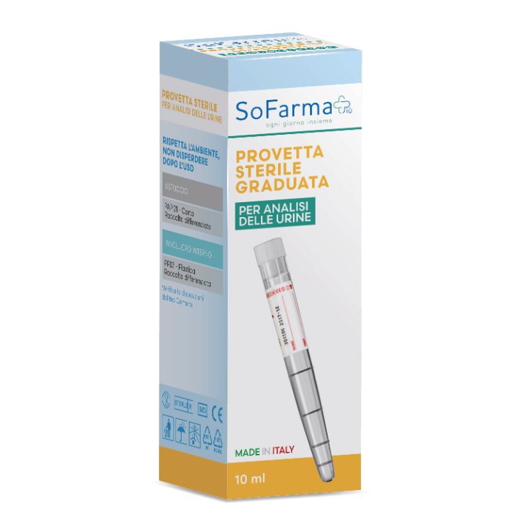 Sofarmapiu' Provetta Urina 10ml