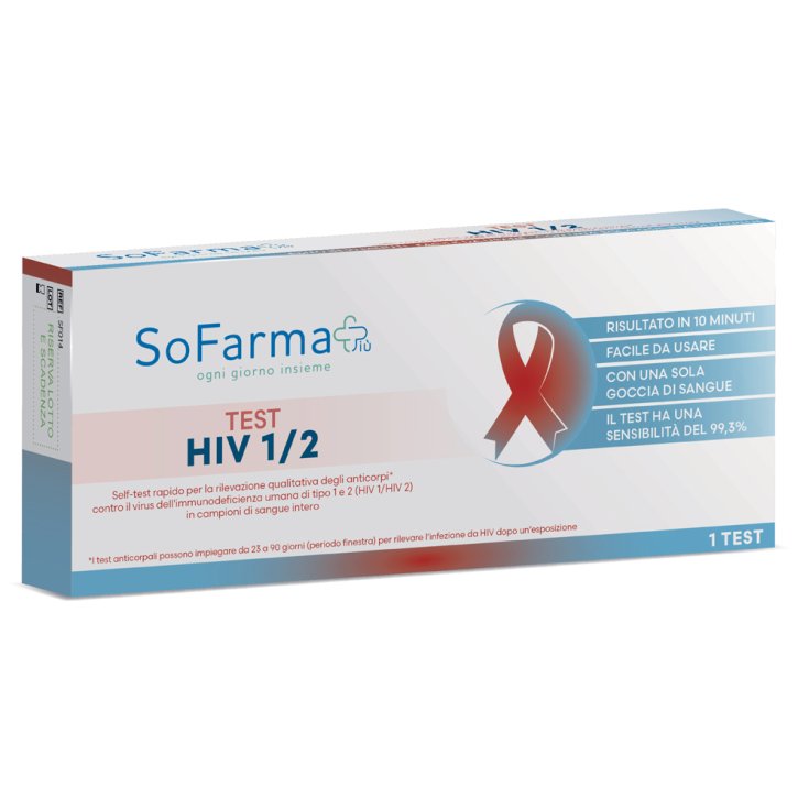 Sofarmapiu' Selftest Hiv 1/2 1 Test