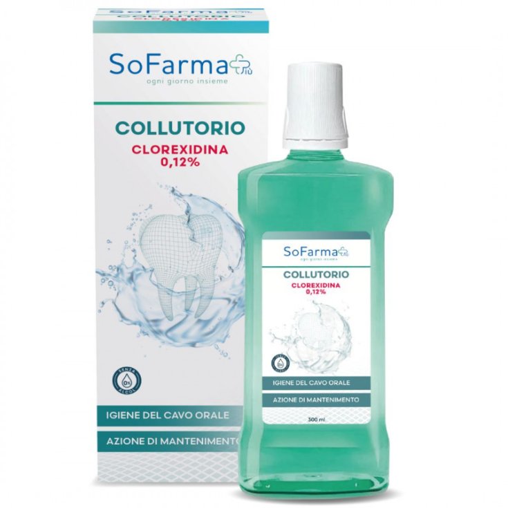 Sofarmapiu' Collutorio Clorexidina 0,12% 300ml