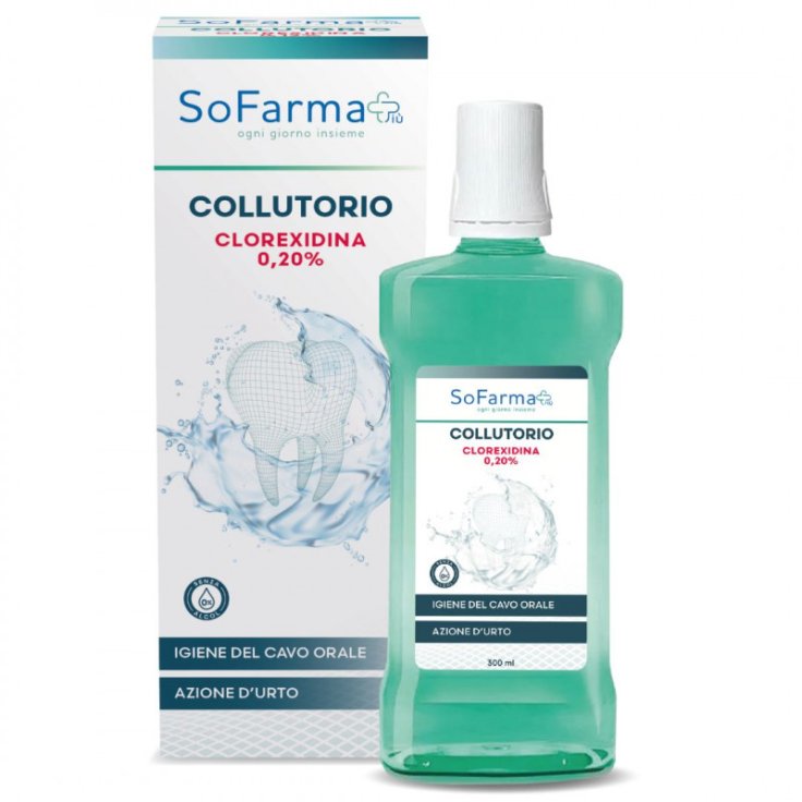 Sofarmapiu' Collutorio Clorexidina 0,20% 300ml