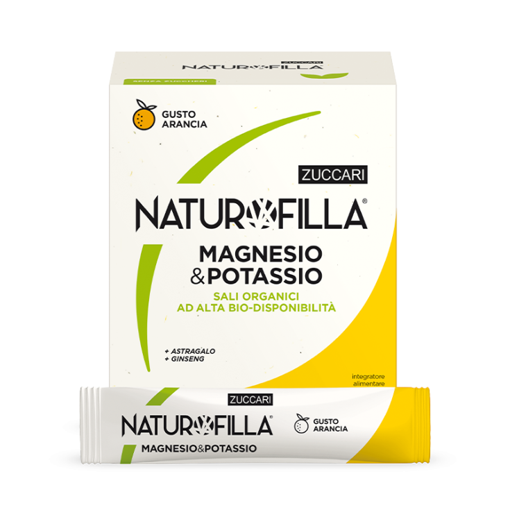Naturofilla® Magnesio&Potassio Arancia ZUCCARI 28 Stick Pack