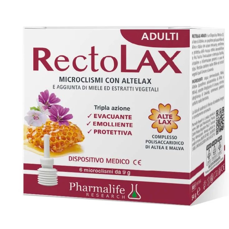 RectoLAX ADULTI Microclismi Pharmalife 6 Pezzi