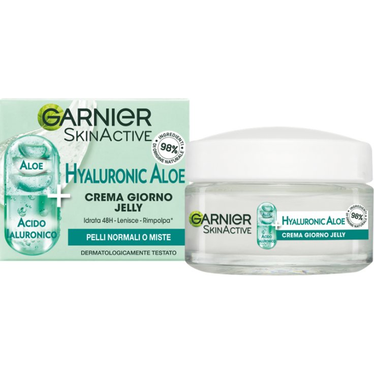 Crema Giorno Jelly Hyaluronic Aloe Skin Active Garnier 50ml