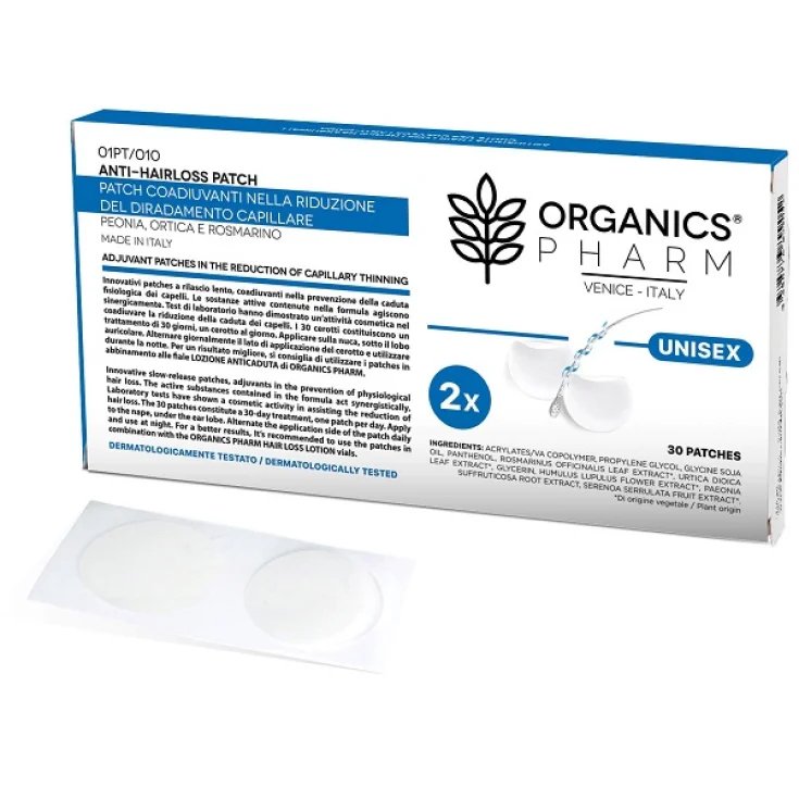Anti-Hairloss Patch Organics® Pharm 30 Pezzi