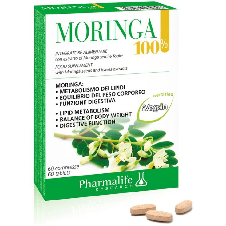 Moringa 100% Pharmalife 60 Compresse