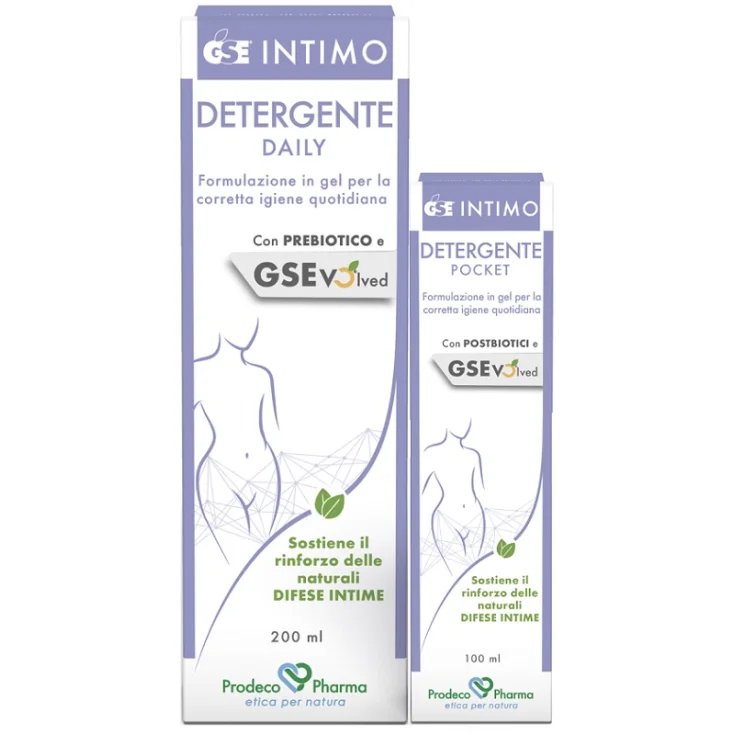 Gse Intimo Detergente Daily 200ml + Gse Intimo Detergente Pocket 100ml Prodeco Pharma