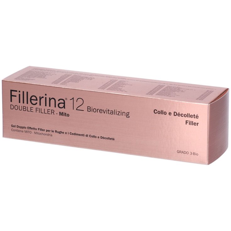 Fillerina 12 Biorevitalizing Double Filler Collo E Décolleté 3 Labo 30ml