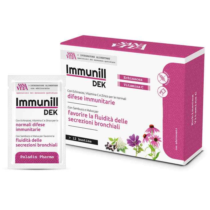 Sanavita Immunil DEK  Paladin Pharma 12 Bustine
