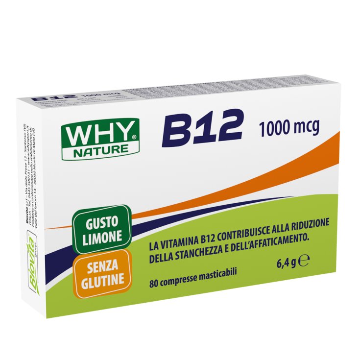 B12 1000Mcg WHYnature® 80 Compresse