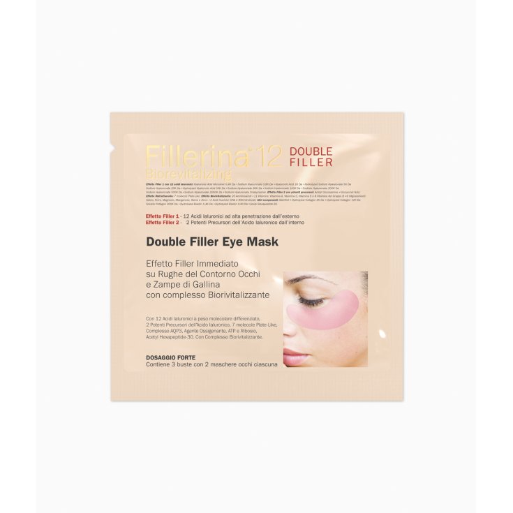 Fillerina 12 Biorevitalizing Double Filler Eye Mask Labo 2 Pezzi