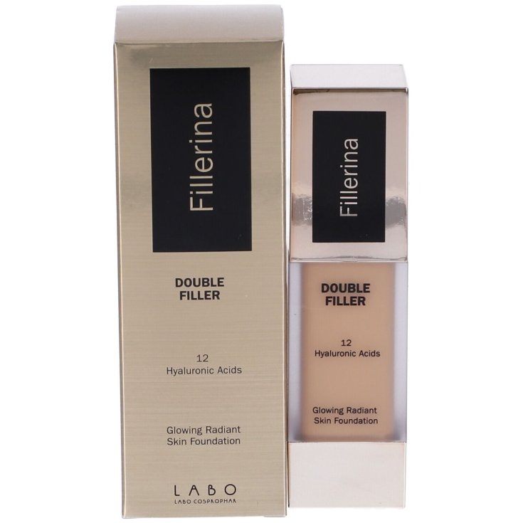 Fillerina Double Filler Glowing Radiant 206 Medium Warm Labo 30ml