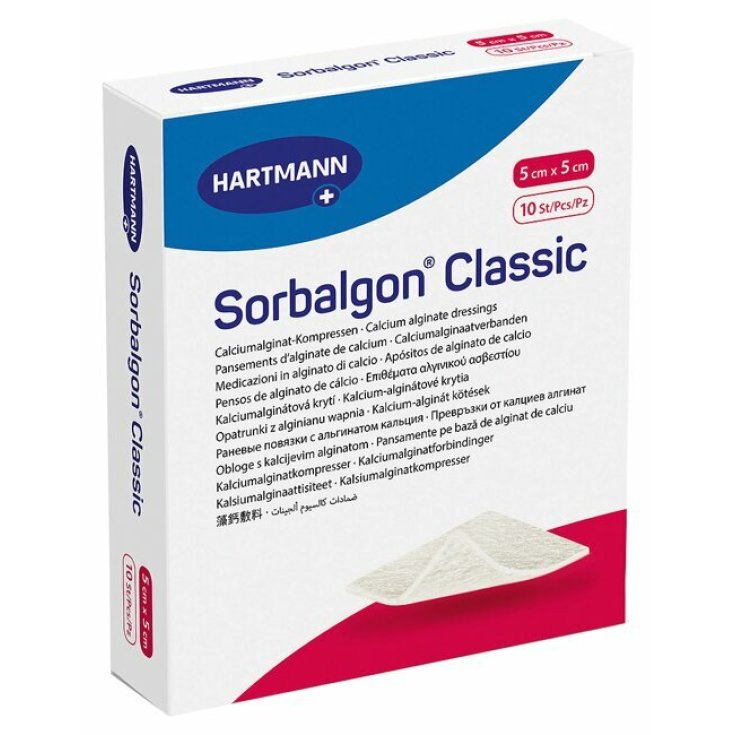 Sorbalgon® Classic 5X5 HARTMANN 10 Pezzi