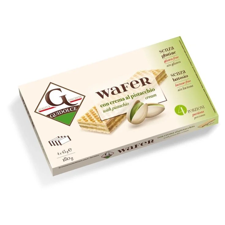 Wafer Crema Pistacchio Guidolce 180g