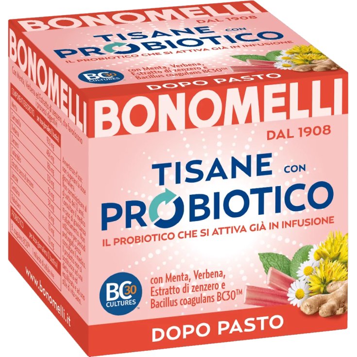 Tisane Probiotico Dopo Pasto Bonomelli 10 Bustine