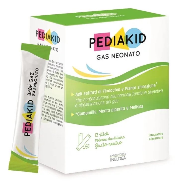 Gas Neonato Pediakid 12 Stick
