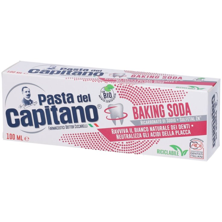 Baking Soda Dentifricio Pasta del Capitano 100ml