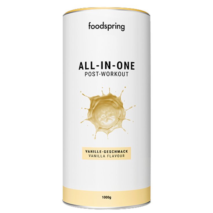 All-in-One Post-Workout Vaniglia foodspring® 1Kg