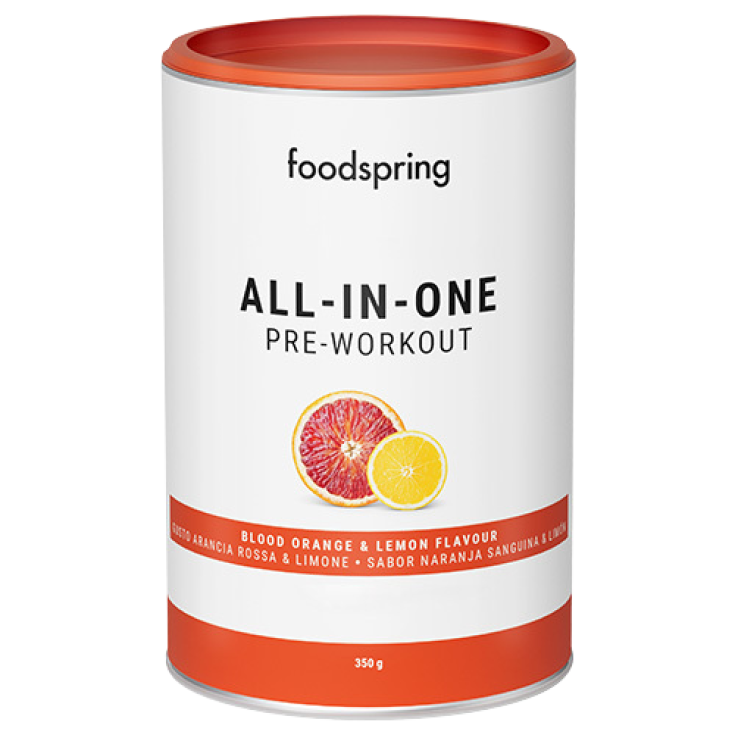 All-in-One Pre-Workout Arancia foodspring® 350g