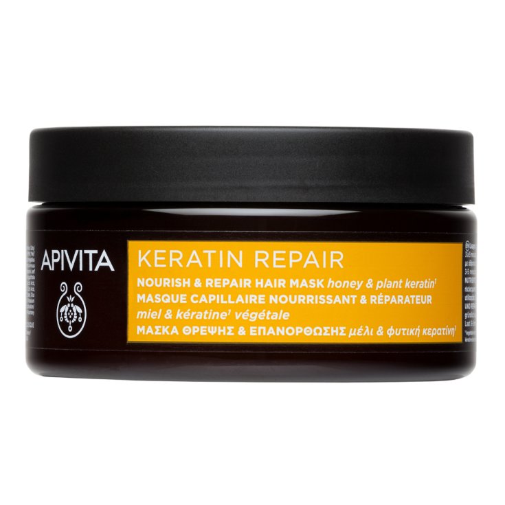 Mask Nourish&Repair Keratin&Honey Apivita 200ml