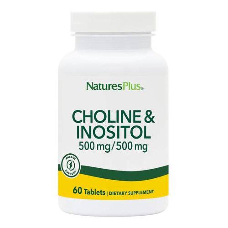 Colina e Inositolo Natures Plus 500mg 60 Tavolette