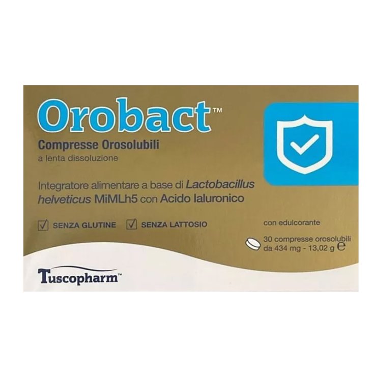 Orobact Tuscopharm 30 Compresse Orosolubili