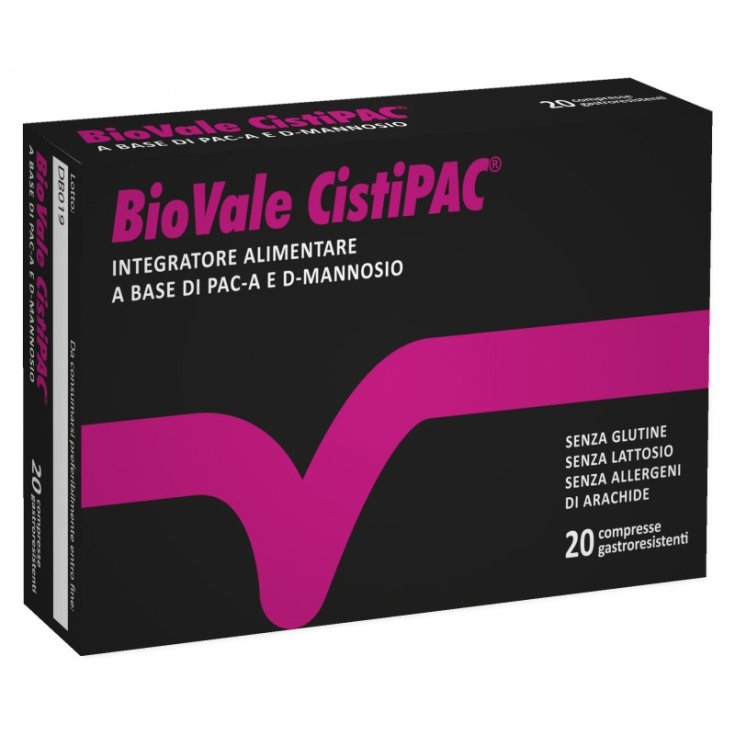 BioVale CistiPack 20 Compresse Gastroresistenti