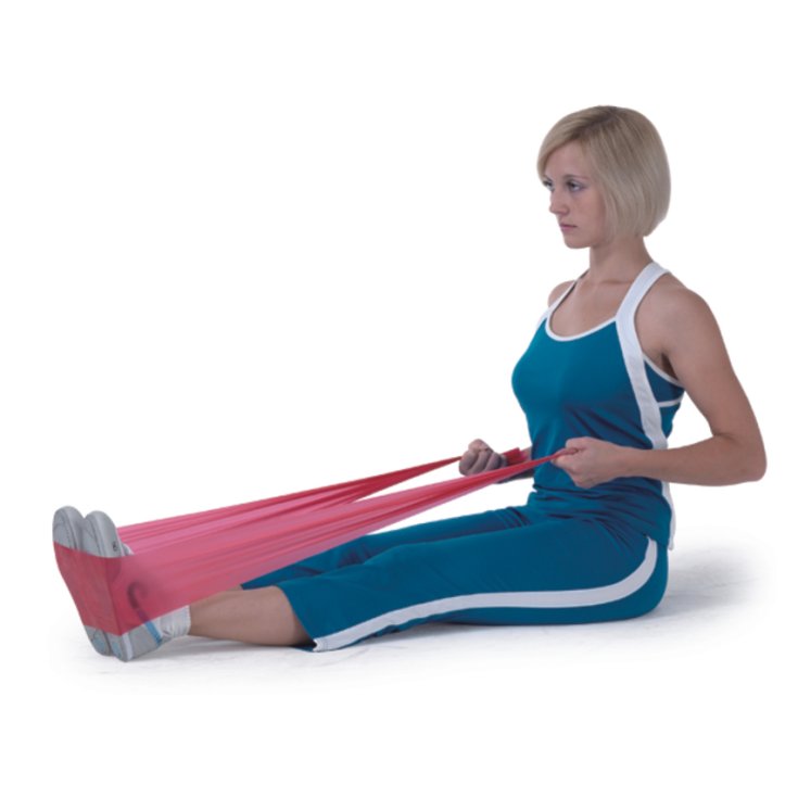 Fascia Elastica Riabilitativa 1,5m Rossa GIMA 1 Pezzo