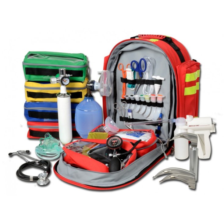 GIMA 8 - Zaino Emergenza Pronto Soccorso Completo
