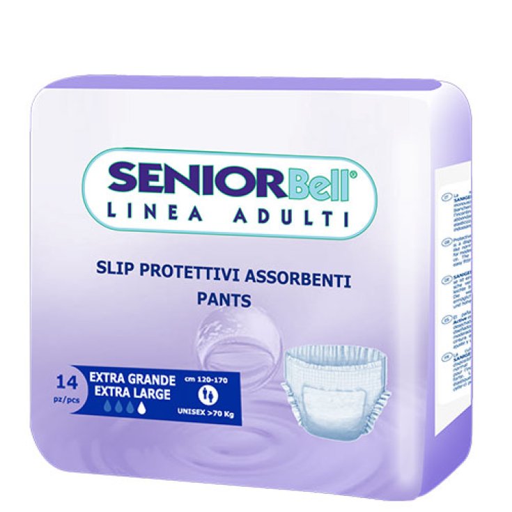 Slip Protettivi Assorbenti XL Pants SeniorBell 14 Pezzi