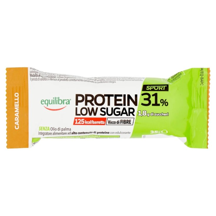 Protein 31% Low Sugar Caramel Equilibra 35g