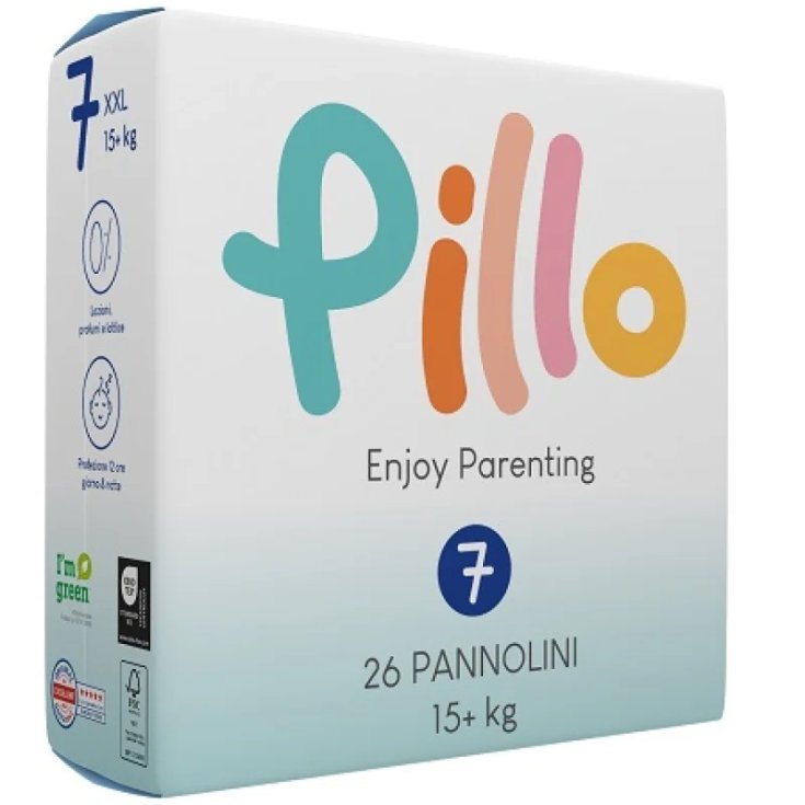 Pannolini Tg.7 Enjoy Parenting Pillo 26 Pezzi