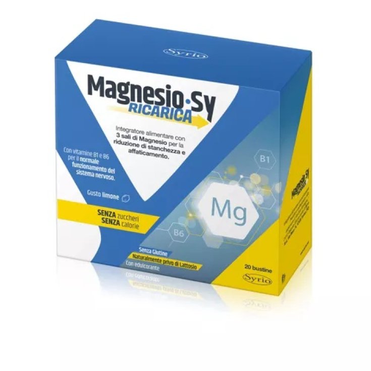 Magnesio SY Ricarica 20 Bustine