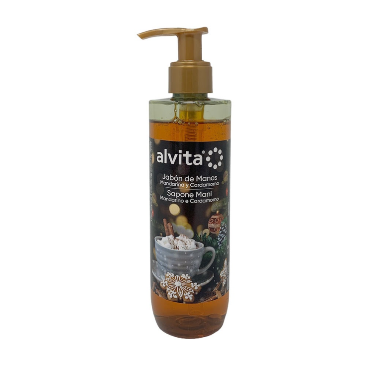 Sapone Liquido per le Mani Mandarino e Cardamomo Alvita 240ml