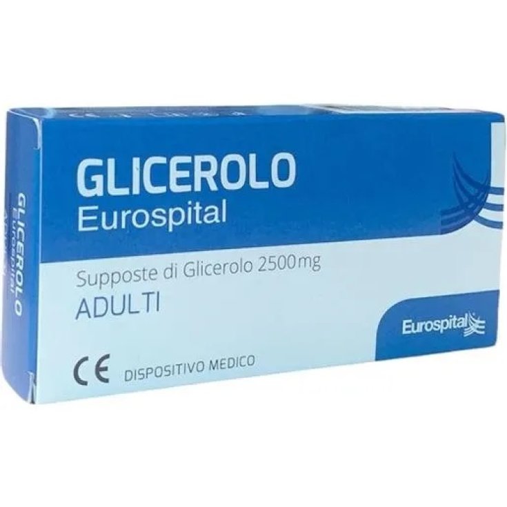 Supposte Glicerolo 2500mg Adulti Eurospital 18 Pezzi