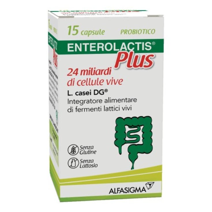 Enterolactis Plus Alfasigma 15 Capsule