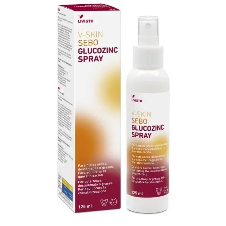 V-Skin Sebo Glucozinc Spray 125ml