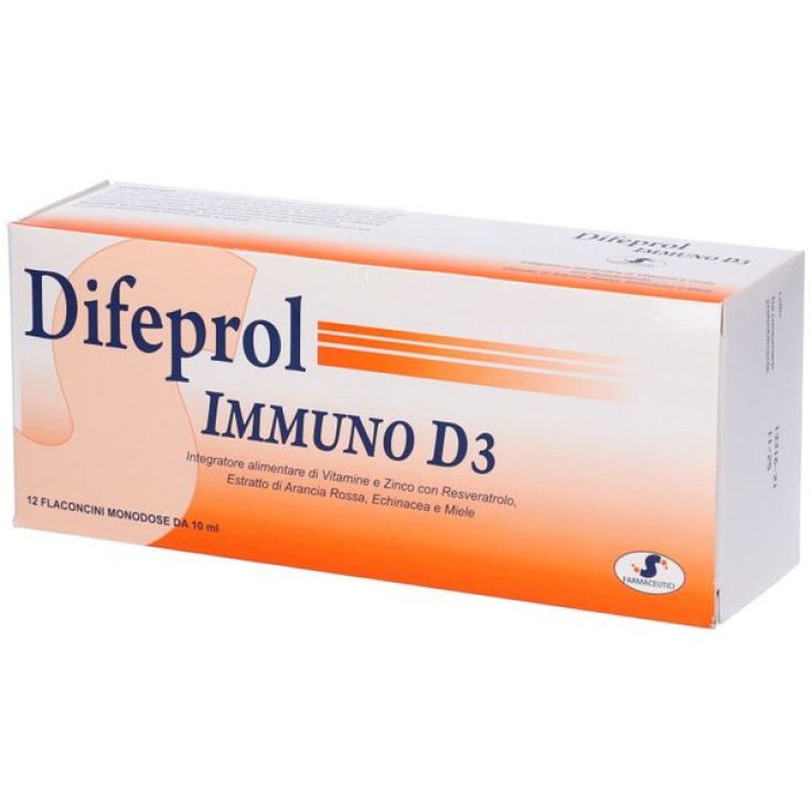 Difeprol Immuno D3 S.Farmaceutici 12x10ml