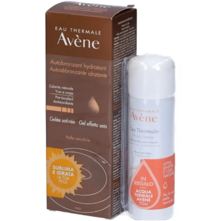 Avène Kit Autoabbronzante + Spray Acqua Termale 100ml+50ml