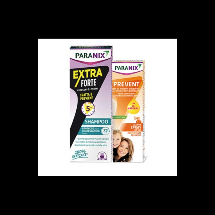 Shampoo Extra Forte + Lozione Preventiva Paranix Bipacco 