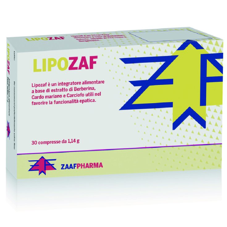 LipoZaf ZaafPharma 30 Compresse Da 1,14g