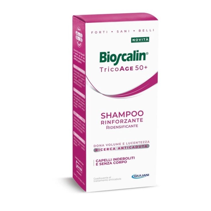 Bioscalin Tricoage 50+ Shampoo Rinforzante Ridensificante 200ml