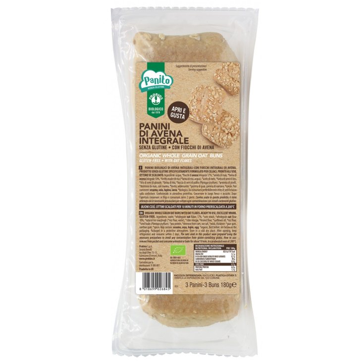 Panini Di Avena Integrale Probios 180g