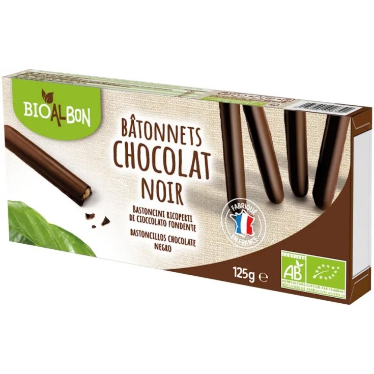 Bio Albon Bastoncini Ricoperti Cioccolato Fondente BISCUITS BOUVARD 125g