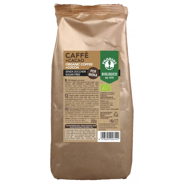 Caffe' + Cacao PROBIOS 250g