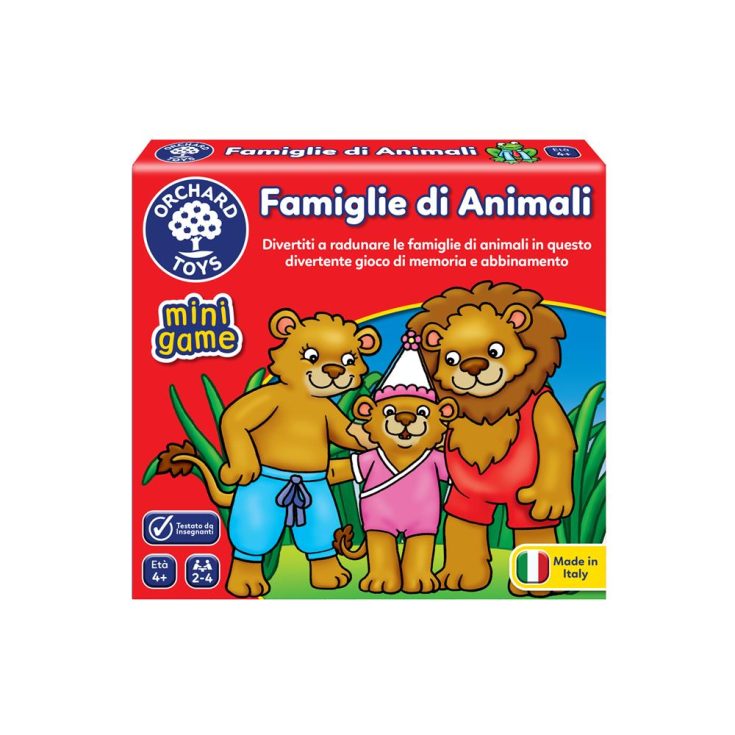 Mini Game Famiglie di Animali Orchard Toys 1 Gioco