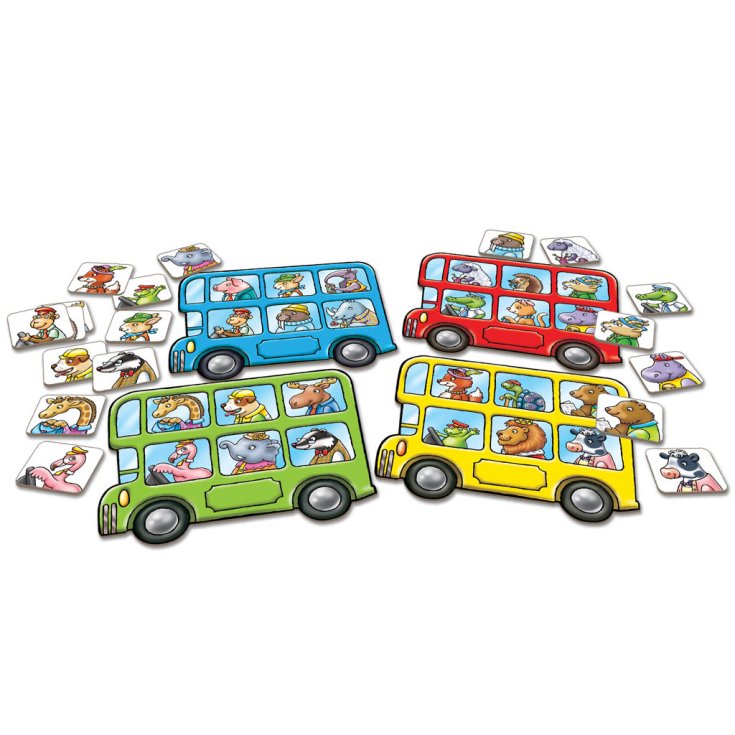 Orchard Toys Mini Game The Tombola of the Little Bus